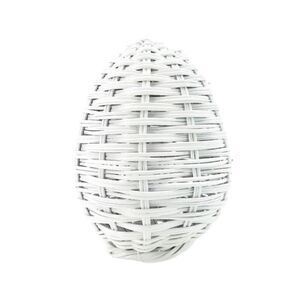 Nwt Providence White Woven Ratan Easter Egg,  7"